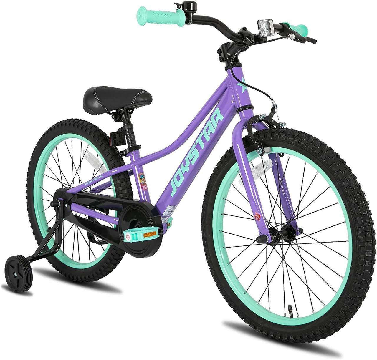 JOYSTAR NEO Kids Bike for Ages 4-12 Years Old Boys & Girls, 16 18 20 Inch Kids Mountain Bicycle with Training Wheels & Handbrake, Kids' Bicycles, Multiple Colors